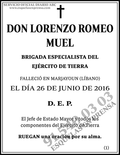 Lorenzo Romeo Muel